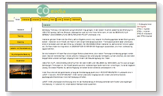 Bild der Website des Beraterteams '*co-media' - Link zur Homepage